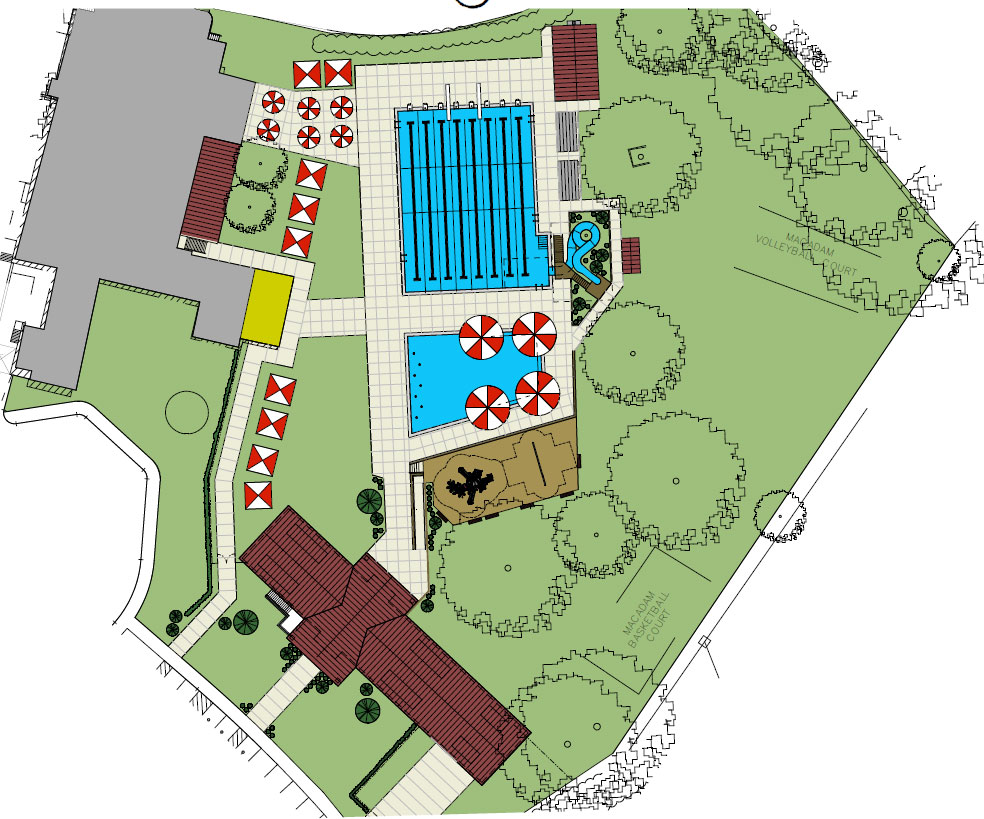 Flourtown Country Club – New Swimming Pool Complex