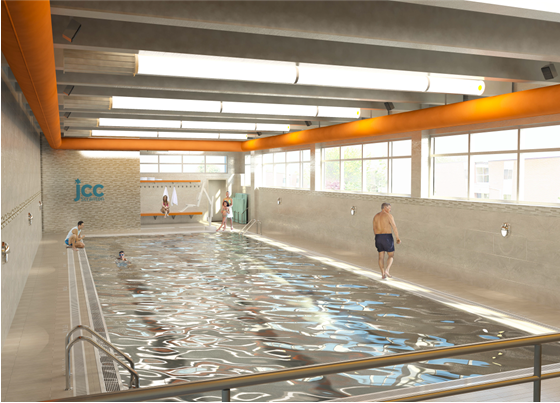 Scranton JCC Swimming Pool Renovation Rendering