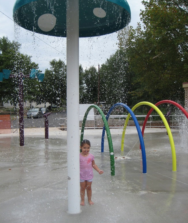 Pottstown Memorial Park Spray Ground – “Fountain of Youth” Community Water Play Area